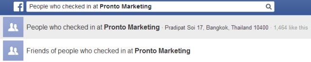 facebook checkins