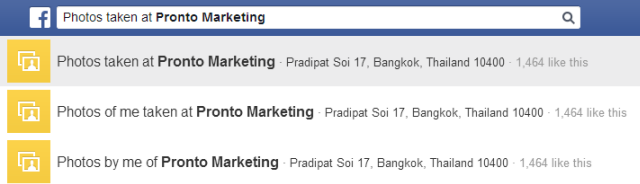 photos on graph search