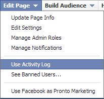 use activity log