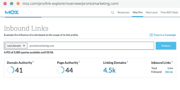 Moz SEO