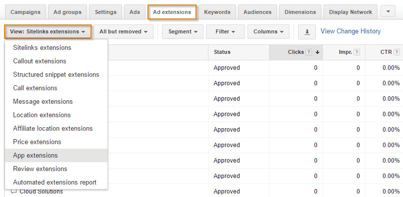 AdWords Ad Extensions