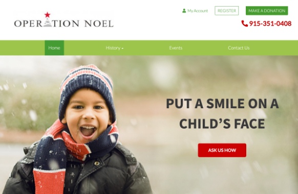 Donor Portal: Operations Noel
