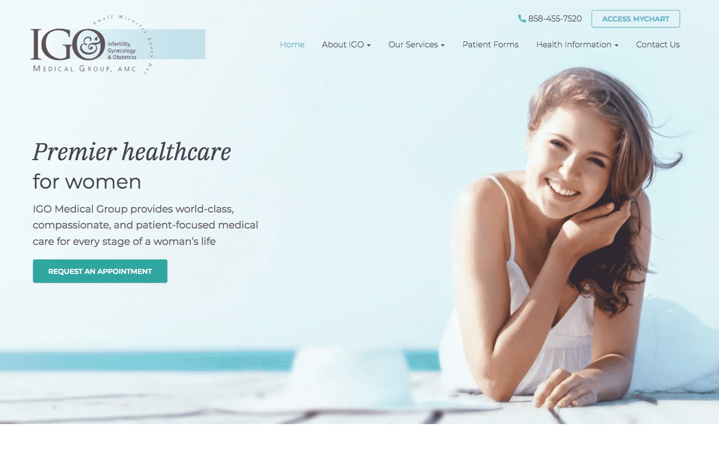 IGO Medical Group new website by Pronto