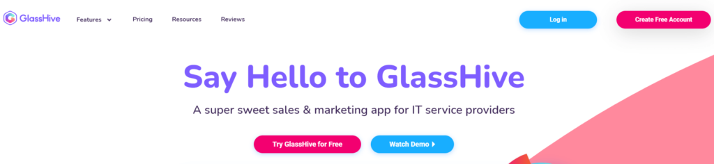 GlassHive CRM banner