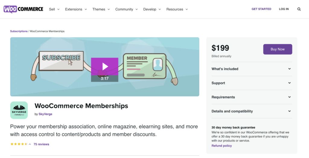 WooCommerce Memberships banner