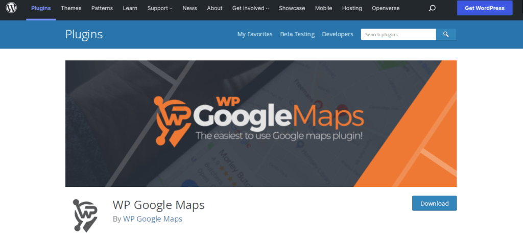 WP Google Maps banner