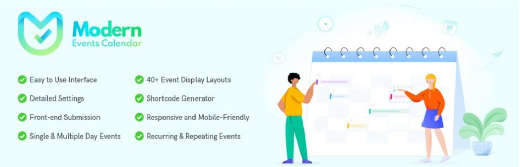 Modern Events Calendar banner image