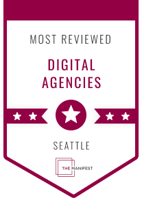 most reviewed digital agency banner