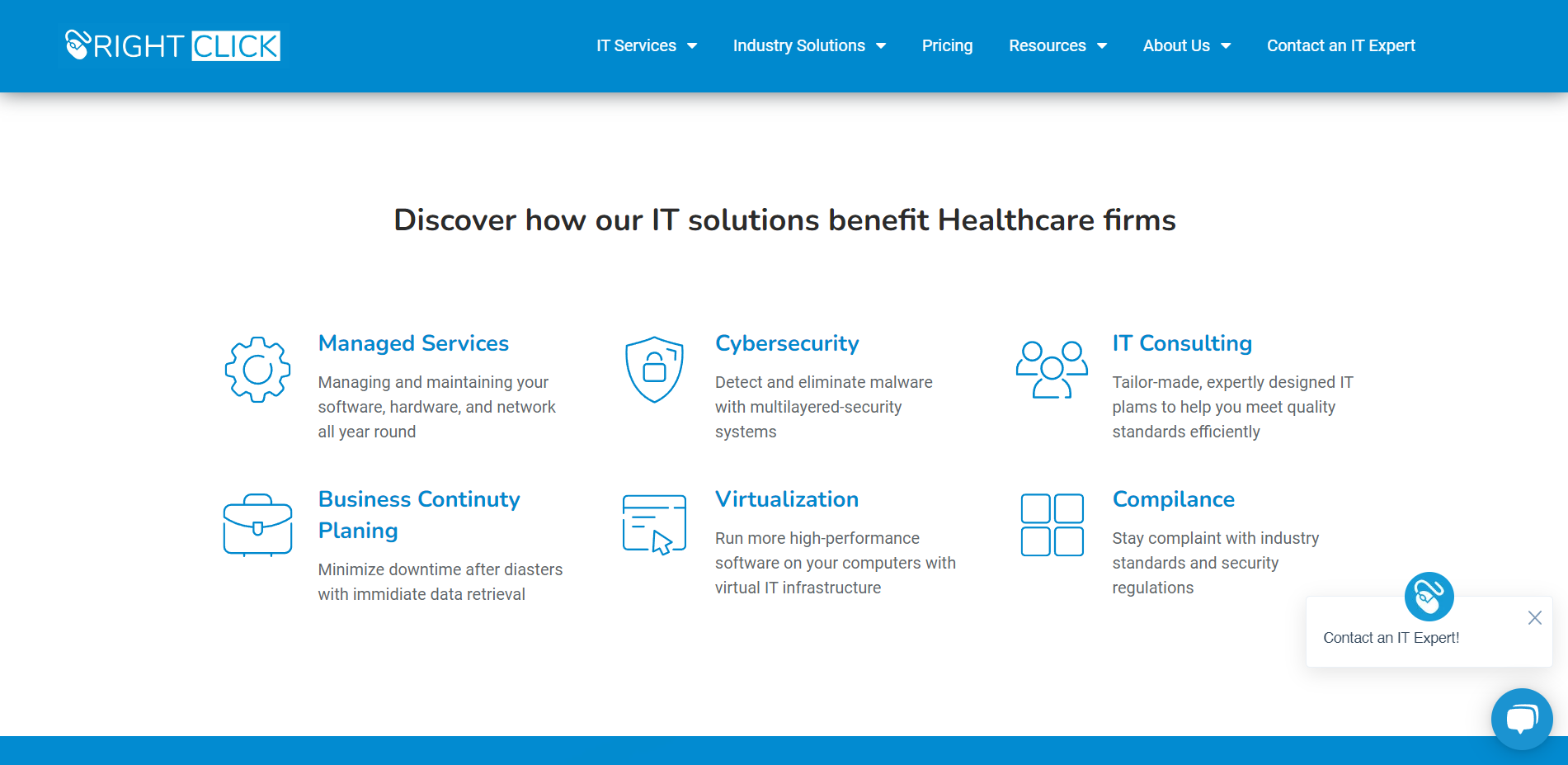 Healthcare Industry Page