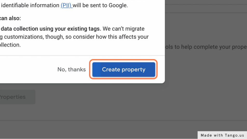 create property prompt