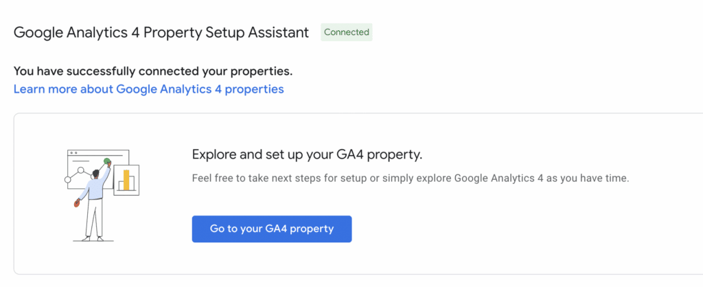 go to your GA4 property