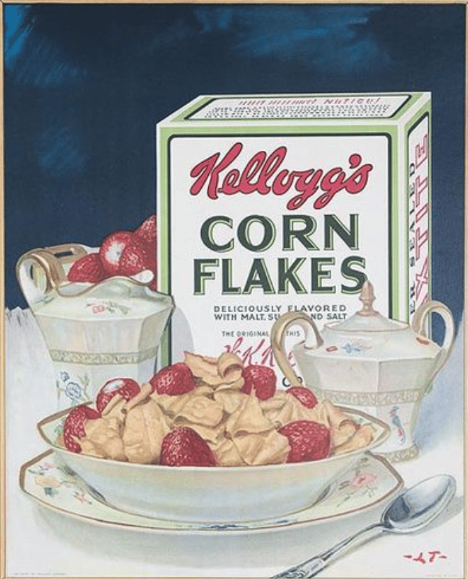 kelloggs 1920s ad pinterest