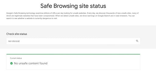 safe browsing