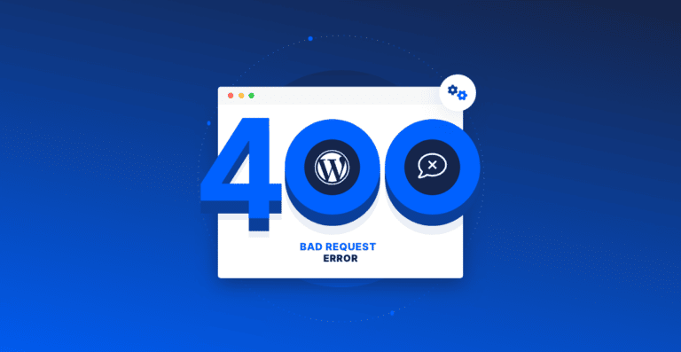 how to fix 400 bad requst error wordpress