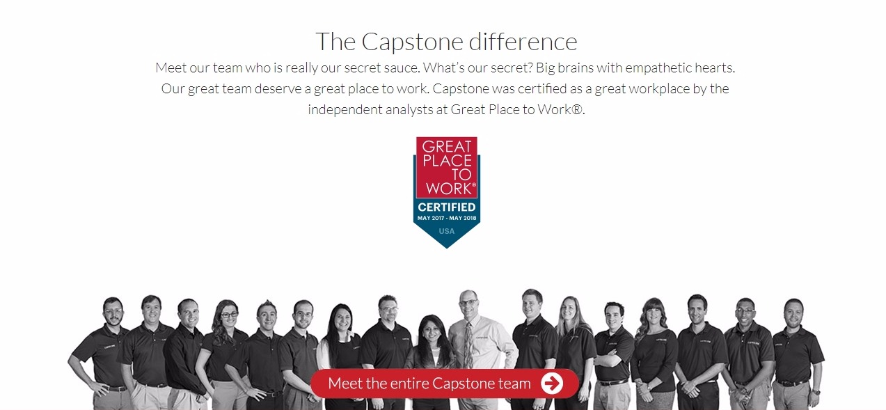About Us website Page