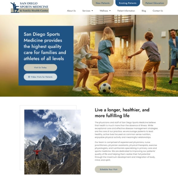 showcase san diego sports medicine desktop