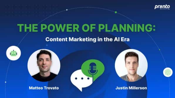 Podcast The Power Of Planning Content Marketing in the AI Era