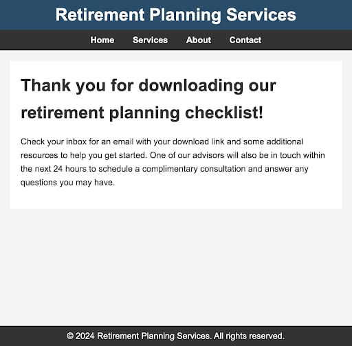 retirement planning checklist