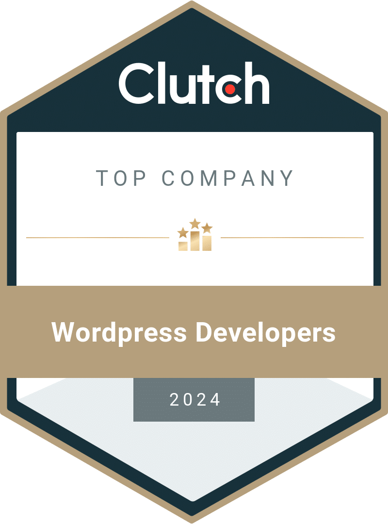 top clutch.co wordpress developers 2024 award