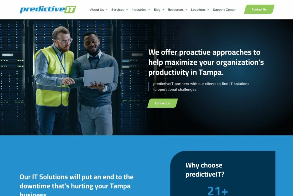 IT Services Digital Marketing Case Study: 21 Leads in 12 Months