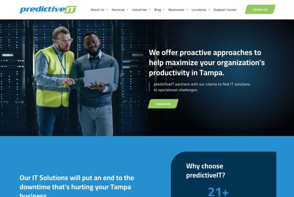 predictive it website