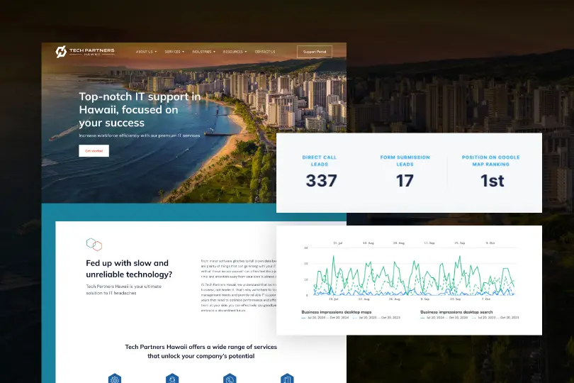 tech partners hawaii casestudy hover