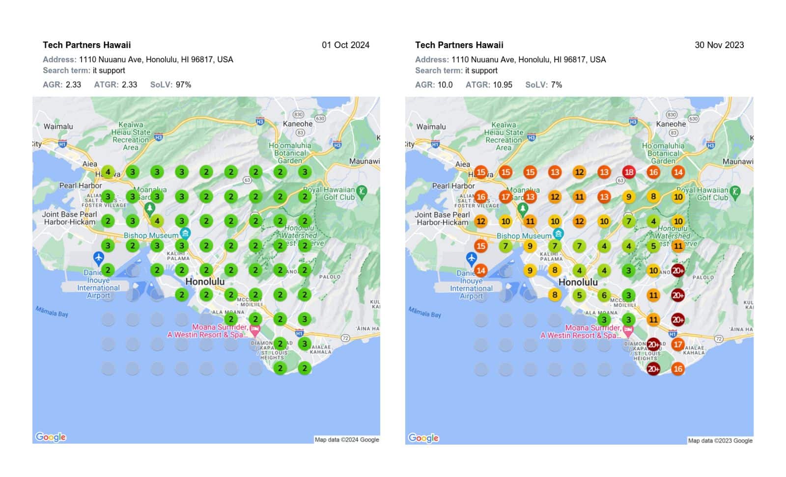 tech partners hawaii local search