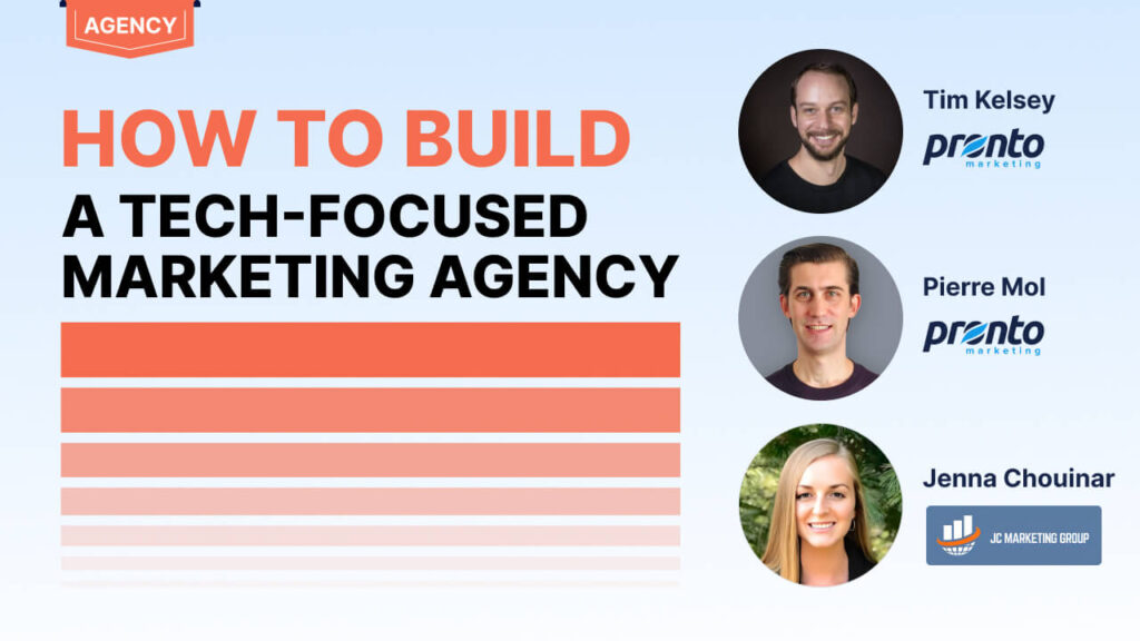 Podcast How to build a tech focused marketing agency image