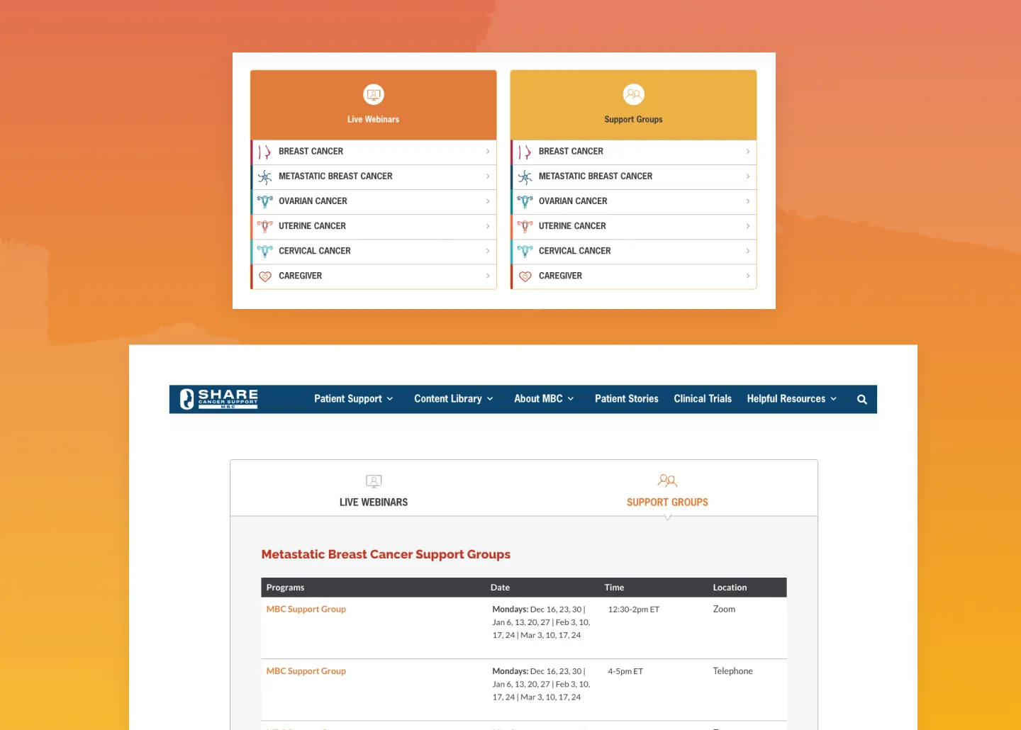 events webinars