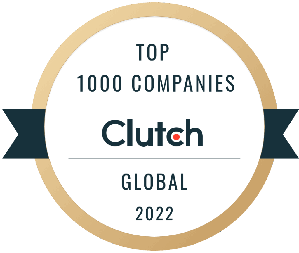 Clutch 1000 2022 Award