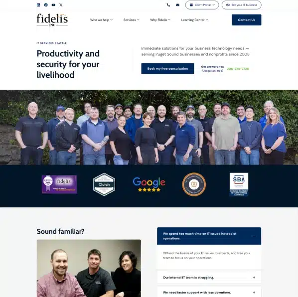 showcase fidelis desktop