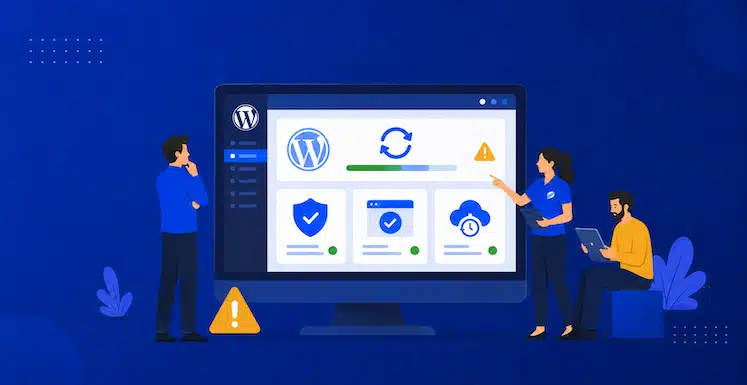 wordpress safe update process