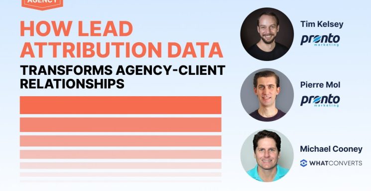 lead attribution data